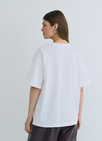 Футболка с принтом