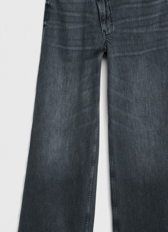 Джинсы с запахом