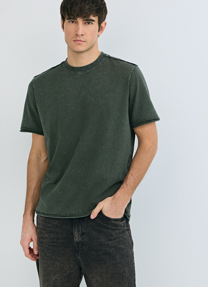 Футболка с текстовым принтом