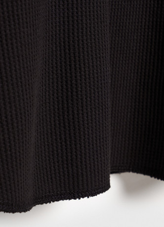 Лонгслив пижамный из текстурной ткани