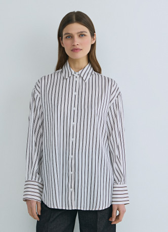 Блузка из сатина