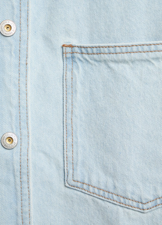 Джинсовая рубашка для девочек