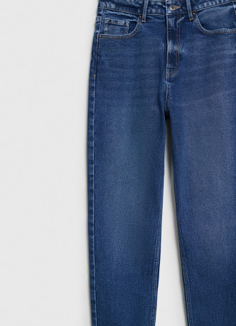 Джинсы Mom с высокой посадкой