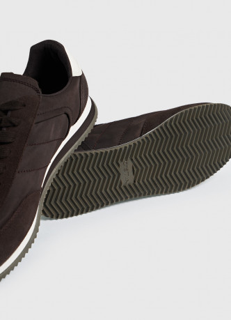 Кроссовки из натуральной замши