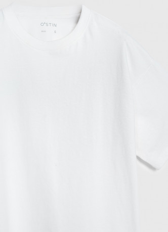 Хлопковая футболка свободного кроя