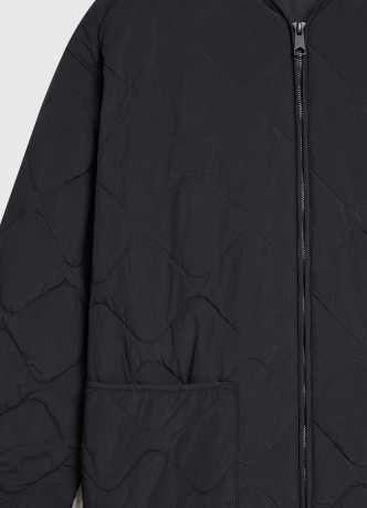 Легкая стеганая утепленная куртка