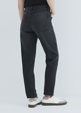Джинсы Mom с высокой посадкой