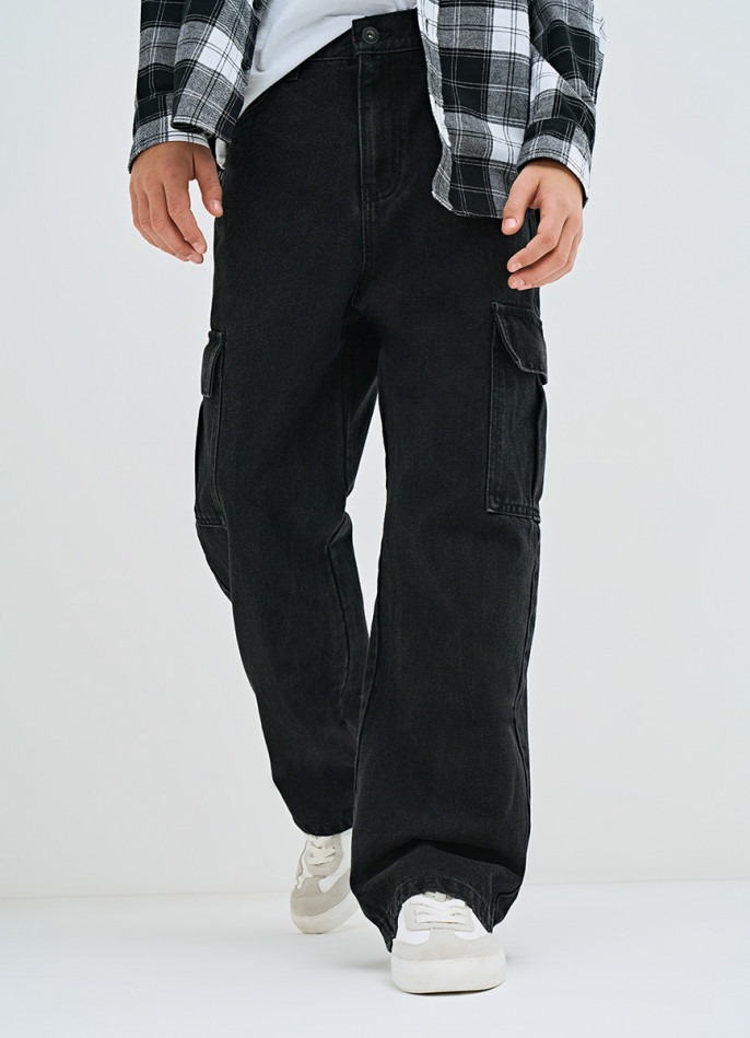 Джинсы карго для мальчиков