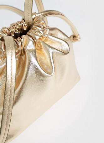 Блестящая сумка кросс-боди