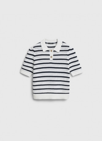 Поло структурной вязки