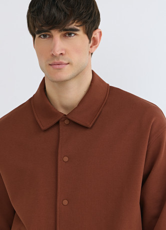 Куртка с воротником поло