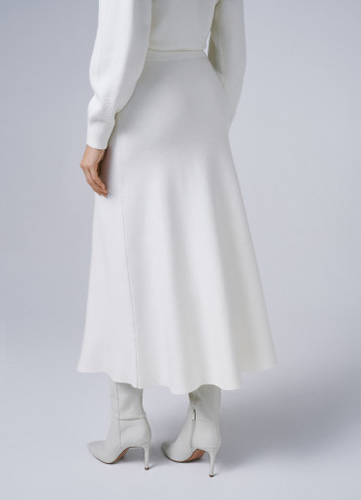 Вязаная юбка А-силуэта