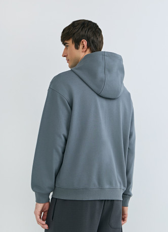 Толстовка на молнии с капюшоном