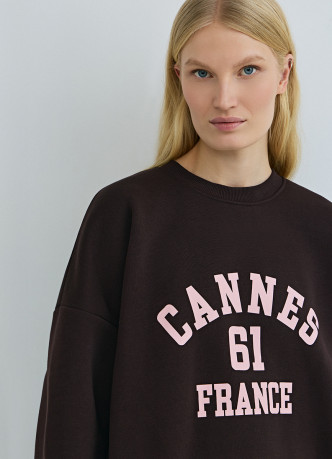 Свитшот с принтом