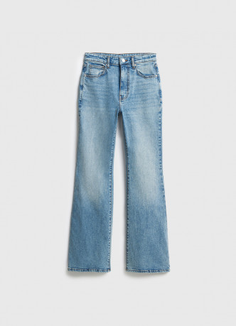 Джинсы Bootcut с высокой посадкой