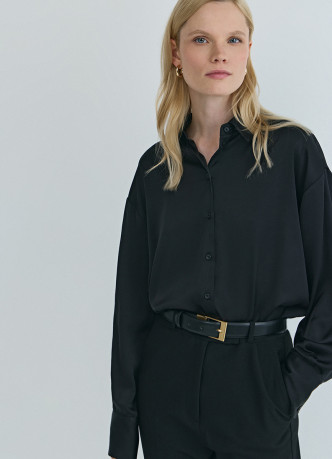 Блузка из сатина