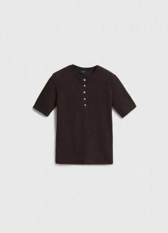 Футболка с вырезом "Хенли"