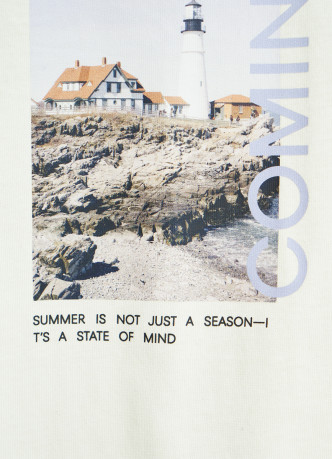 Футболка из хлопка с фотопринтом