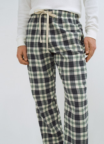 Брюки пижамные в клетку