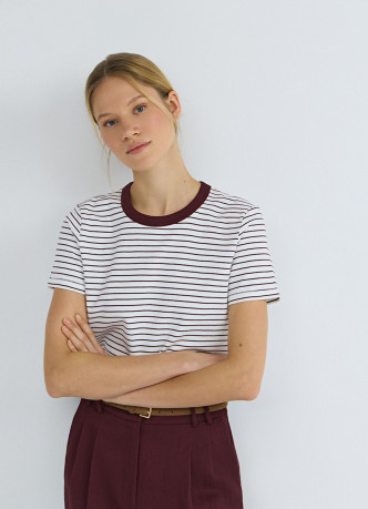 Базовая футболка из плотного хлопка