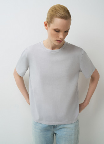 Футболка из мерсеризованного хлопка