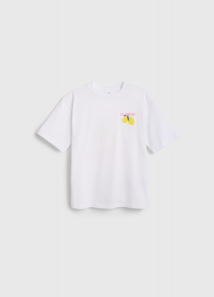 

Футболка с принтом для девочек, Белый