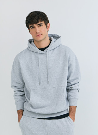 Базовое худи с карманом-кенгуру