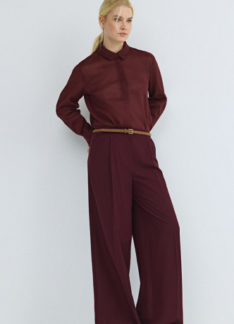 Прямые брюки со стрелками