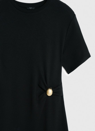 Платье-футболка с декором