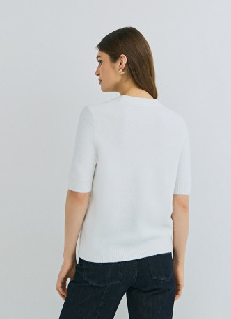 Джемпер с коротким рукавом