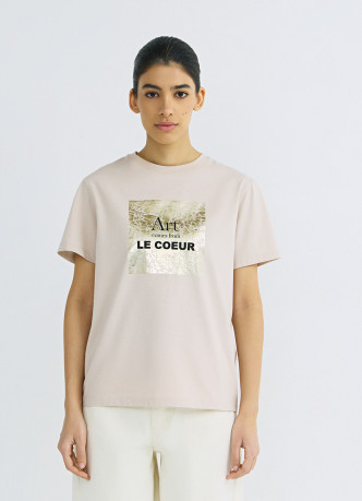 Футболка с принтом