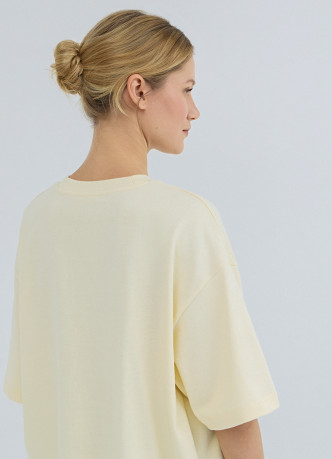 Футболка оверсайз с принтом