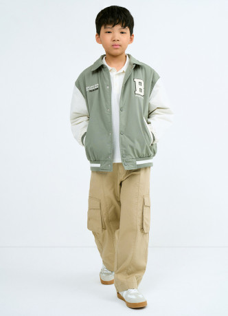 Утеплённый бомбер для мальчиков