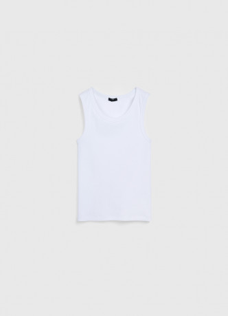 Базовая майка в рубчик