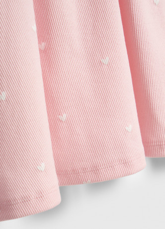 Трикотажное платье c принтом для девочек