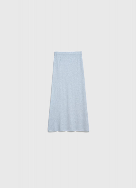 Вязаная юбка из флюидной пряжи Серый 3599₽