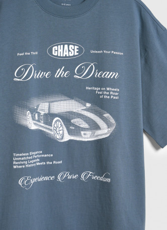 Футболка оверсайз с принтом для мальчиков