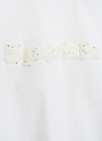 Футболка с аппликацией для девочек