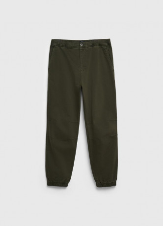 Джоггеры из эластичной ткани