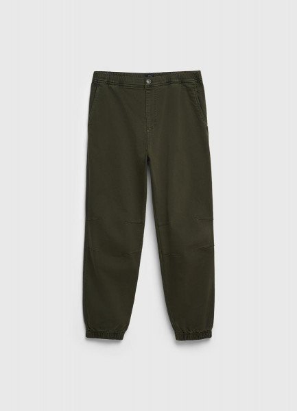 

Джоггеры из эластичной ткани, Зеленый