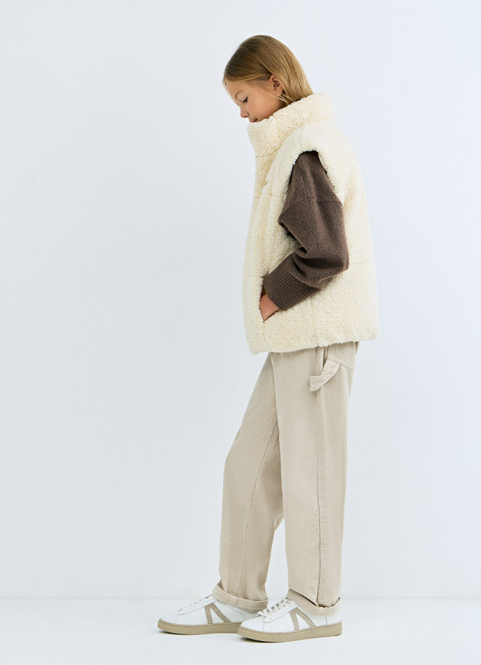 Вельветовые брюки Baggy для девочек