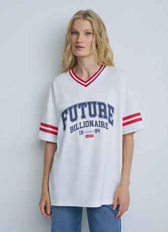 Футболка с принтом