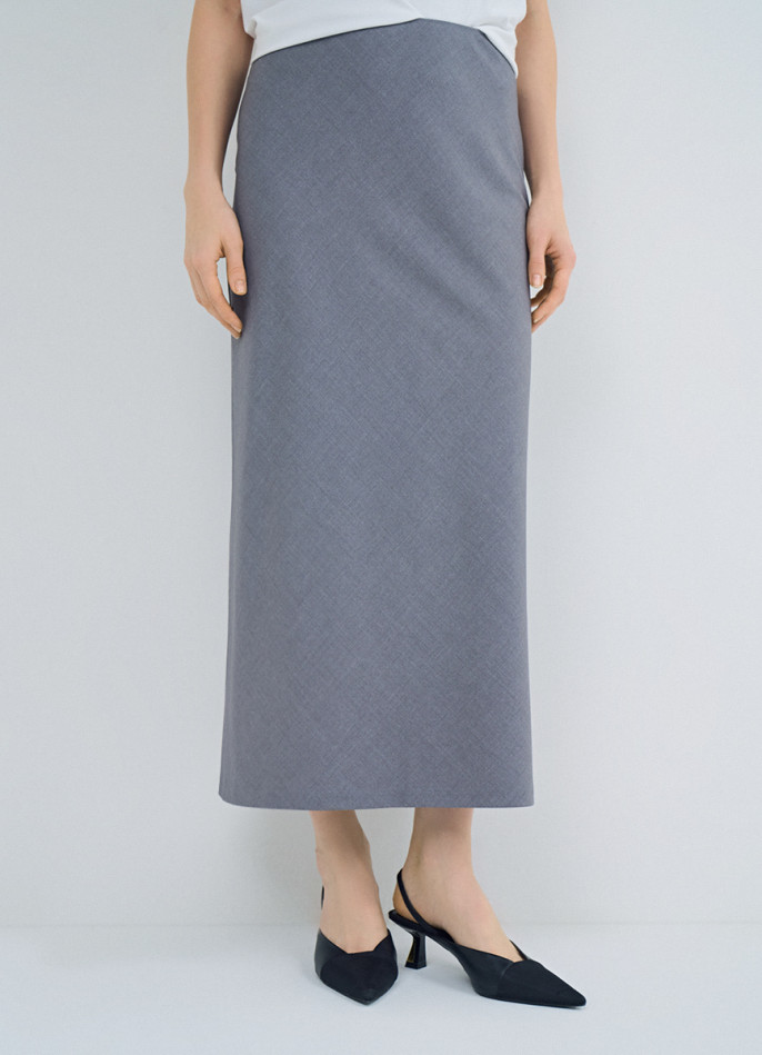 Юбка миди А-силуэта