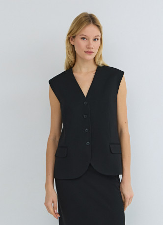 Удлинённый жилет