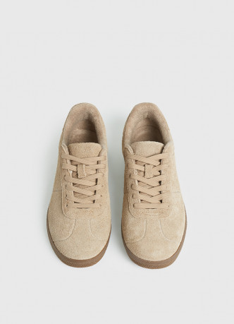 Кеды из натуральной замши