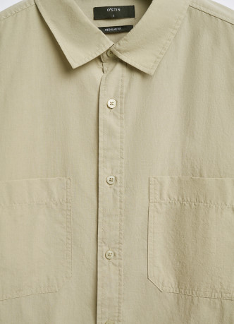 Рубашка из хлопка и лиоцелла