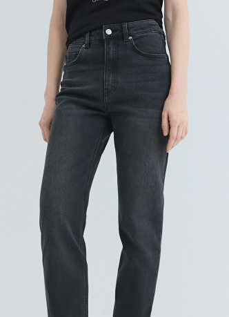 Джинсы Mom с высокой посадкой