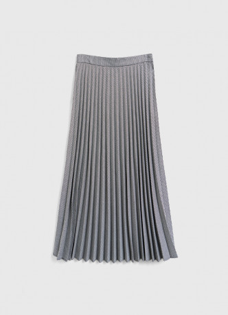 Плиссированная юбка миди