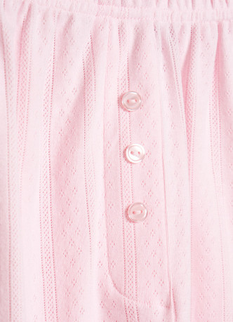 Пижамные шорты из ажурного трикотажа