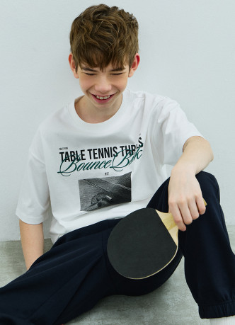 Футболка с принтом для мальчиков